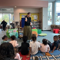 Platt Branch Library - Preschool patio storytime