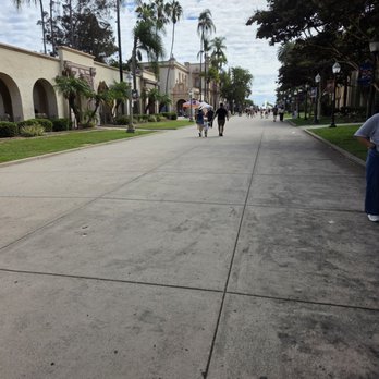 Balboa Park - Walking around Casa Del Prado area - Museums Near Me - San Diego, California