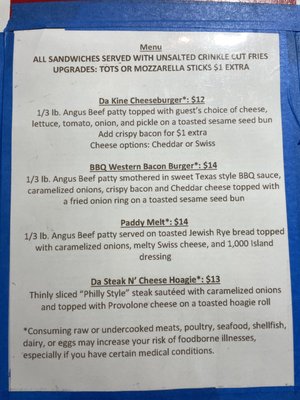 Menu photo 5 Suzie Wong's Hideaway Honolulu, HI Menu photo 5 Suzie Wong's Hideaway Honolulu, HI