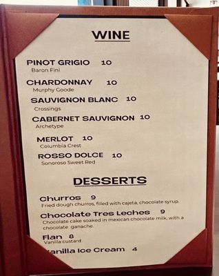 Menu photo 8 Casa Mexican kitchen Fishkill, NY