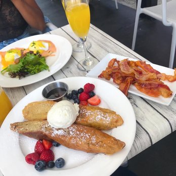 Lido - Brunch , Baked French Toast, Bacon - Italian Near Me - New York, New York
