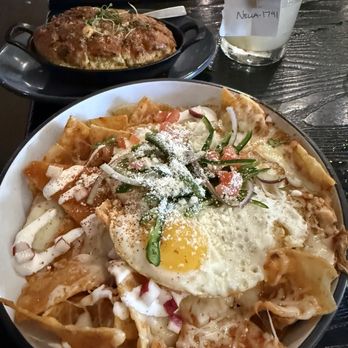 The Guadalupe on Main - Chilaquiles and corn bread - Bars Near Me - Mesa, Arizona The Guadalupe on Main - Chilaquiles and corn bread - Bars Near Me - Mesa, Arizona