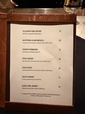 Menu photo 4 Selby's Redwood City, CA