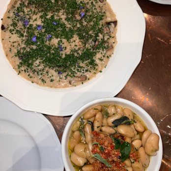Cella Restaurant & Bar - Mushroom risotto and warm white beans - New American Near Me - Monterey, California Cella Restaurant & Bar - Mushroom risotto and warm white beans - New American Near Me - Monterey, California