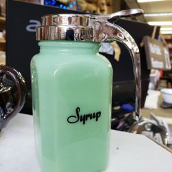 Creative Tag Estate Sales & Store - Jadite syrup dispenser