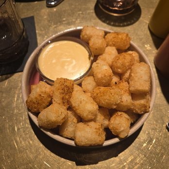 HOLSTEINS - Tater tots with cheese sauce - Burgers Near Me - Las Vegas, Nevada