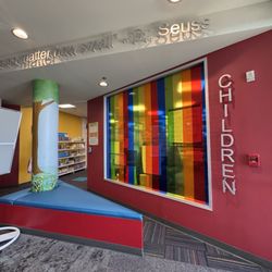Mammen Family Public Library - Entrance to children's section of library