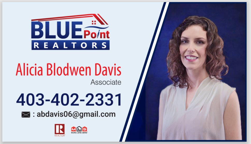 ALICIA DAVIS BLUEPOINT REALTORS Updated September 2024 Contact
