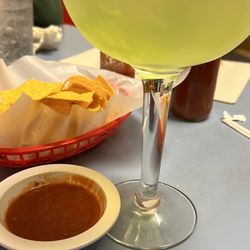 Mojito's Mexican Bar & Grill - Giant lime margarita