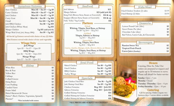 Menu photo 6 Royal's Restaurants Philadelphia, PA Menu photo 6 Royal's Restaurants Philadelphia, PA