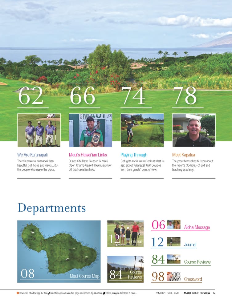 Maui Golf Review Logo