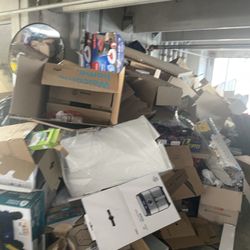 Lark Northgate - The giant trash heap left from move-in. This was taken on the first day of fall classes.