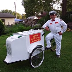 Sparta Ice Cream Company - Fred, the owner/operator of Sparta ice cream company.