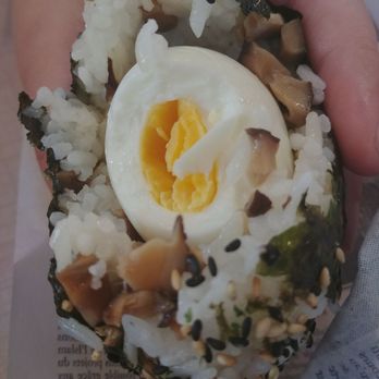 SnowBall RiceBall - Shirake and Egg Rice Ball - Desserts Near Me - Austin, Texas