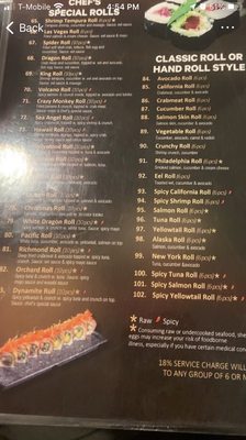 Menu photo 3 CO Sushi Myrtle Beach, SC