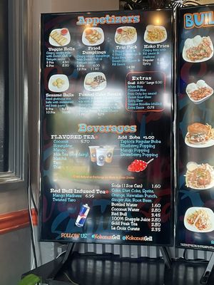Menu photo 2 Kokonut Grill Richmond, VA Menu photo 2 Kokonut Grill Richmond, VA