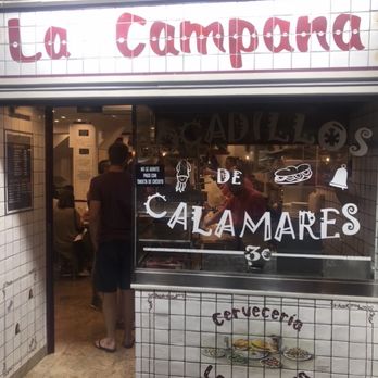 La Campana - Outside the restaurant - Tapas Bars Near Me - Madrid, M