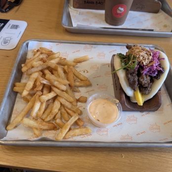 Bảnk Bao - Bb-beef Bao with fries - Asian Fusion Near Me - Toronto, Ontario