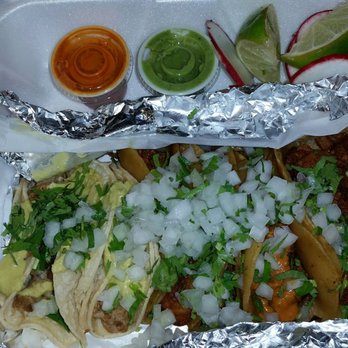 La Salsa Verde - Asada, carnitas, pastor with cilantro n lime. - Tacos Near Me - Carrollton, Texas