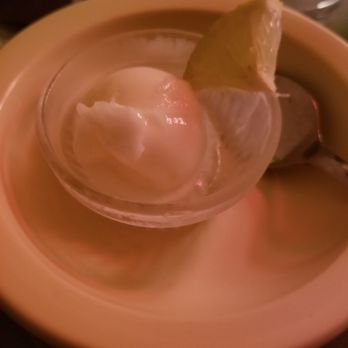 Cafe Roka - citrus sherbet - New American Near Me - Bisbee, Arizona