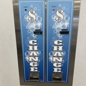 Rios Laundry Express - One working change machine - Laundromat Near Me - Thousand Palms, California Rios Laundry Express - One working change machine - Laundromat Near Me - Thousand Palms, California