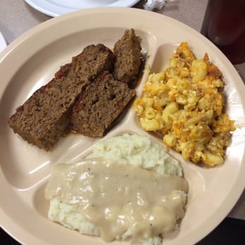 Duluth Rexall Grill - Meatloaf, Mac and cheese, potatoes - American Near Me - Duluth, Georgia