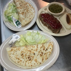Four Oaks Restaurant - Quesadillas and meatloaf