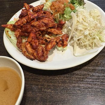 Sushi 21 - Spicy teriyaki chicken. - Sushi Bars Near Me - San Pedro, California