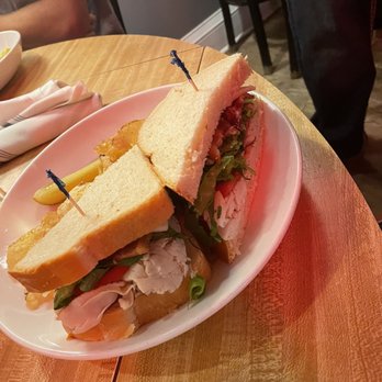 Pierson's Grille & Spirits - CLUB WRAP - sub sour dough for wrap   Great size and delicious! - American Near Me - Harbor Springs, Michigan
