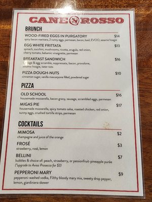 Menu photo 6 Cane Rosso Dallas, TX Menu photo 6 Cane Rosso Dallas, TX