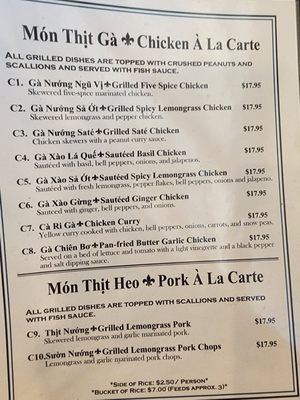 Menu photo 5 Tay Giang Restaurant Sacramento, CA Menu photo 5 Tay Giang Restaurant Sacramento, CA