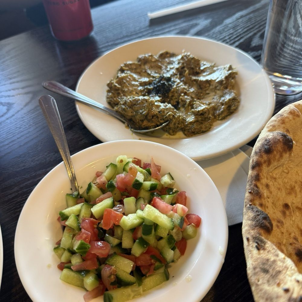 Dream Kabob - Shirazi Salad (Very Traditional) and Kashk o Bademjan (THE BEST) - Mediterranean Near Me - Las Vegas, Nevada