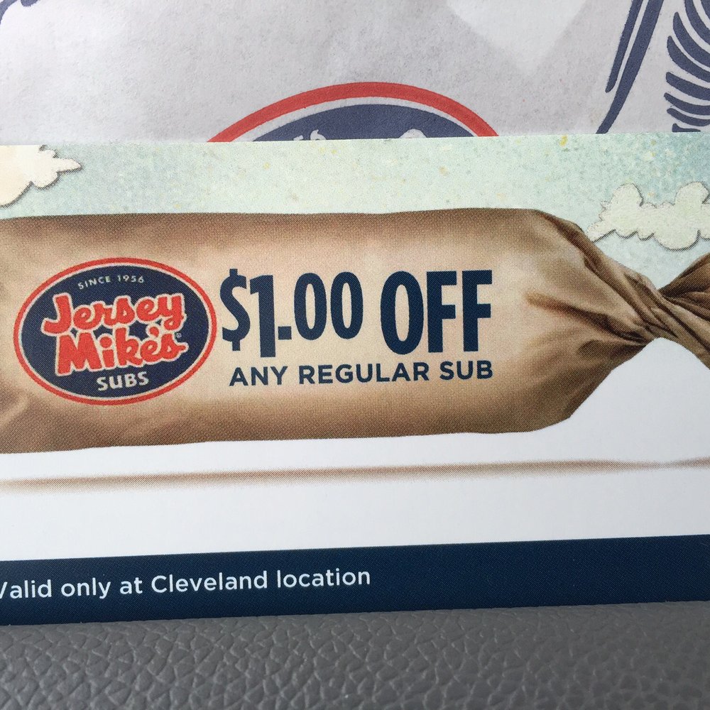 Jersey Mike's Subs - I get $1 off next visit - Sandwiches Near Me - Cleveland, Tennessee