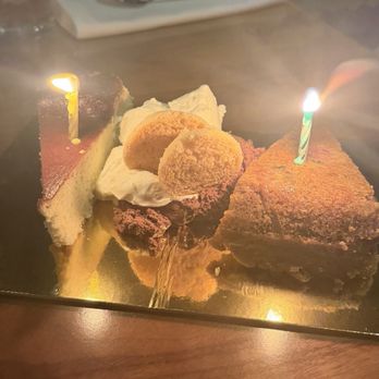 HaSalon - Birthday celebration dessert - Mediterranean Near Me - Las Vegas, Nevada HaSalon - Birthday celebration dessert - Mediterranean Near Me - Las Vegas, Nevada