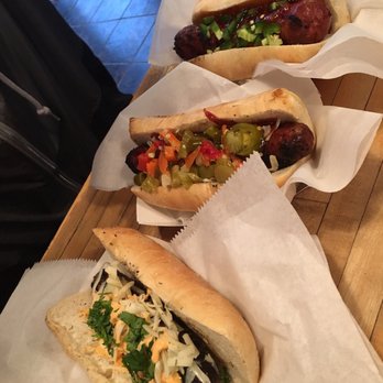 Chicago's Dog House - Hotdog assortment - Hot Dogs Near Me - Chicago, Illinois Chicago's Dog House - Hotdog assortment - Hot Dogs Near Me - Chicago, Illinois