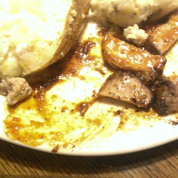 Outback Steakhouse - I've had to spit out meat it's not done undercooked pork is not the business - Steakhouses Near Me - Henderson, Nevada