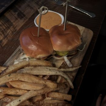 Craft & Vine - Pork sliders and hand cut fries - Tapas Bars Near Me - Augusta, Georgia Craft & Vine - Pork sliders and hand cut fries - Tapas Bars Near Me - Augusta, Georgia