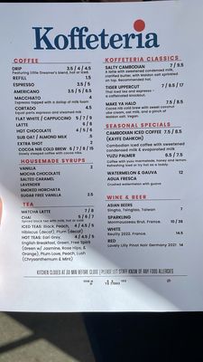 Menu photo 4 Koffeteria Houston, TX