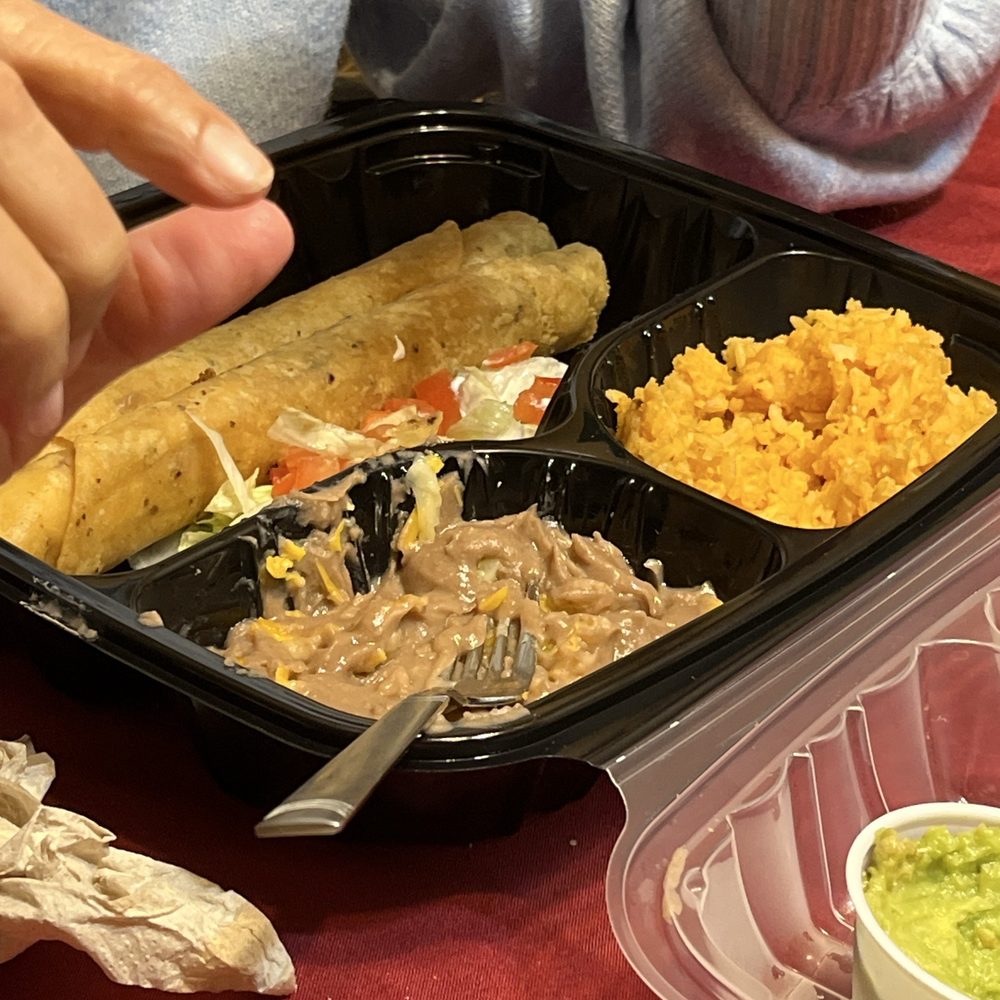 Flautas plate Flautas plate