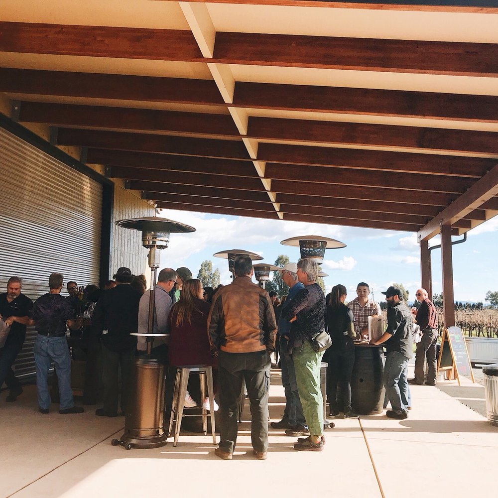 Church Creek Cellars - large crowd - Wineries Near Me - Gilroy, California Church Creek Cellars - large crowd - Wineries Near Me - Gilroy, California