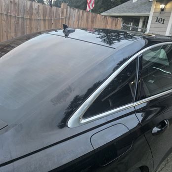 TINT: Thrive Integrated Northwest Tint - Chemical/soap residue all over the paint. - Car Window Tinting Near Me - Tacoma, Washington TINT: Thrive Integrated Northwest Tint - Chemical/soap residue all over the paint. - Car Window Tinting Near Me - Tacoma, Washington