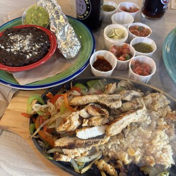 Dos Coyotes Border Cafe - Chicken fajita platter - Mexican Near Me - Folsom, California Dos Coyotes Border Cafe - Chicken fajita platter - Mexican Near Me - Folsom, California