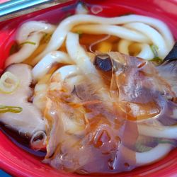 BonJapan Yaroku - Kake Udon. Bonito flakes added on top right before eating. Mmmmmm... :-)