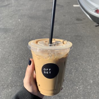 Offset Coffee Roasters - Iced Latte with Almond Milk - Coffee & Tea Near Me - Torrance, California Offset Coffee Roasters - Iced Latte with Almond Milk - Coffee & Tea Near Me - Torrance, California