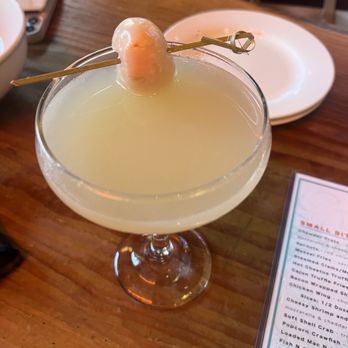 The Dive Oyster Bar - Lychee martini - Seafood Near Me - Temple City, California