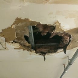 1 month and the hole is still not repaired.