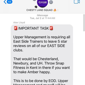Anytime Fitness - They force employees to write fake reviews... among numerous other illegal internal activity - Gyms Near Me - Amherst, Ohio Anytime Fitness - They force employees to write fake reviews... among numerous other illegal internal activity - Gyms Near Me - Amherst, Ohio