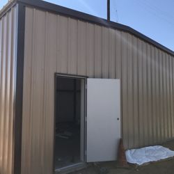 Planet Construction & Roofing - 24x24x12 Metal Building