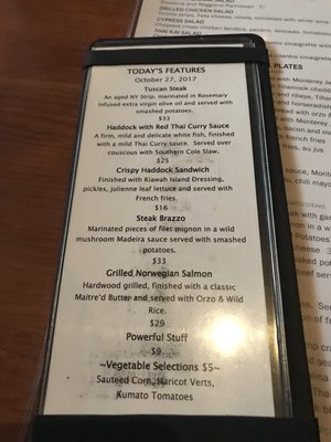 Menu photo 5 J. Alexander's Livonia, MI