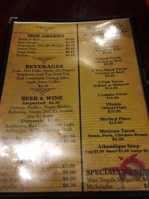 Menu photo 3 Rosalva's Skyforest, CA Menu photo 3 Rosalva's Skyforest, CA